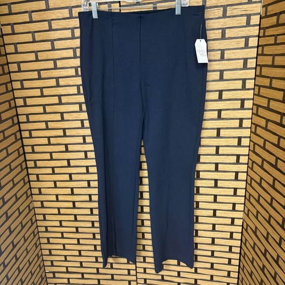 Time and Tru Pants - Time & Tru Blue Ponte Bootcut Pull On Pants Size XL‎
